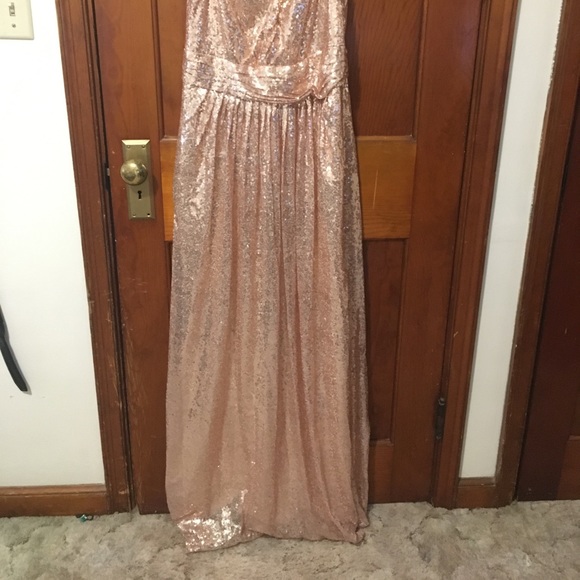Rose Gold Kate Kasin size 12 dress. - Picture 3 of 3